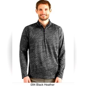 Antigua Golf Men’s “Sierra” Performance Pullover Long Sleeve Shirt, size M, NWT